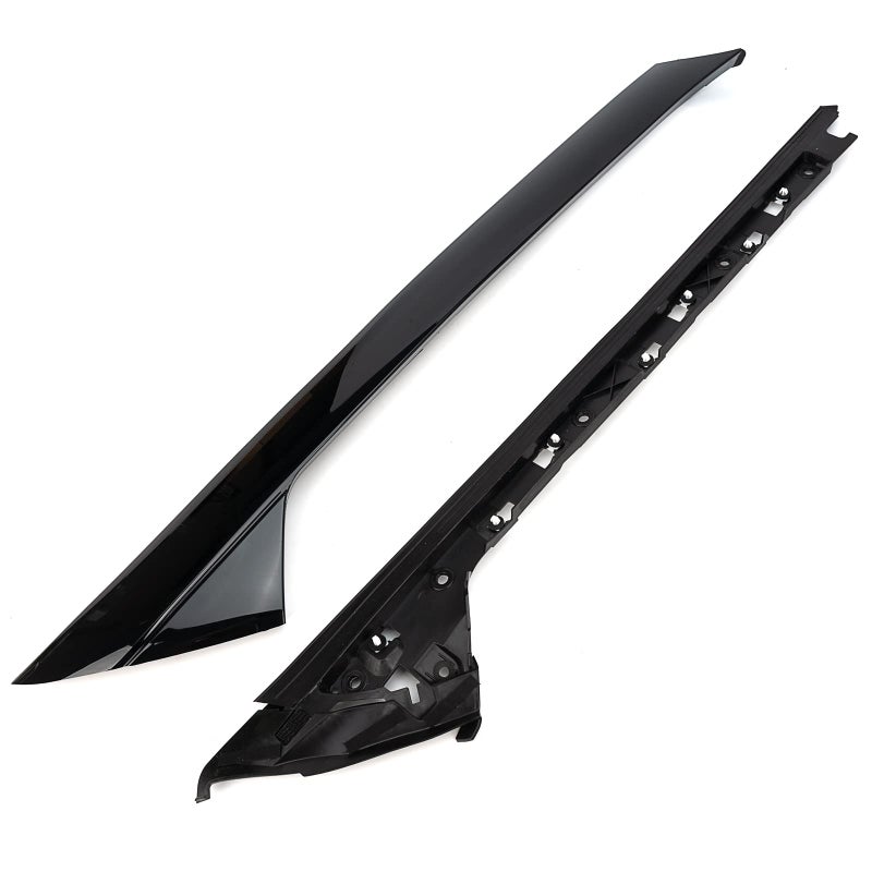 Qagea Windshield A-Pillar Panel Molding Trim - Front Driver Left Side - Compatible with 2011-2019 Ford Explorer Replaces 926-450 BB5Z-7803137-AB BB5Z-7803145-AA - Image 1