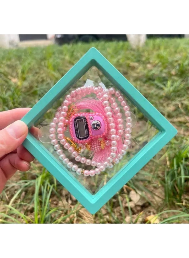 Prayer beads set with electronic prayer counter – stylish design inside a gift box - Image 1