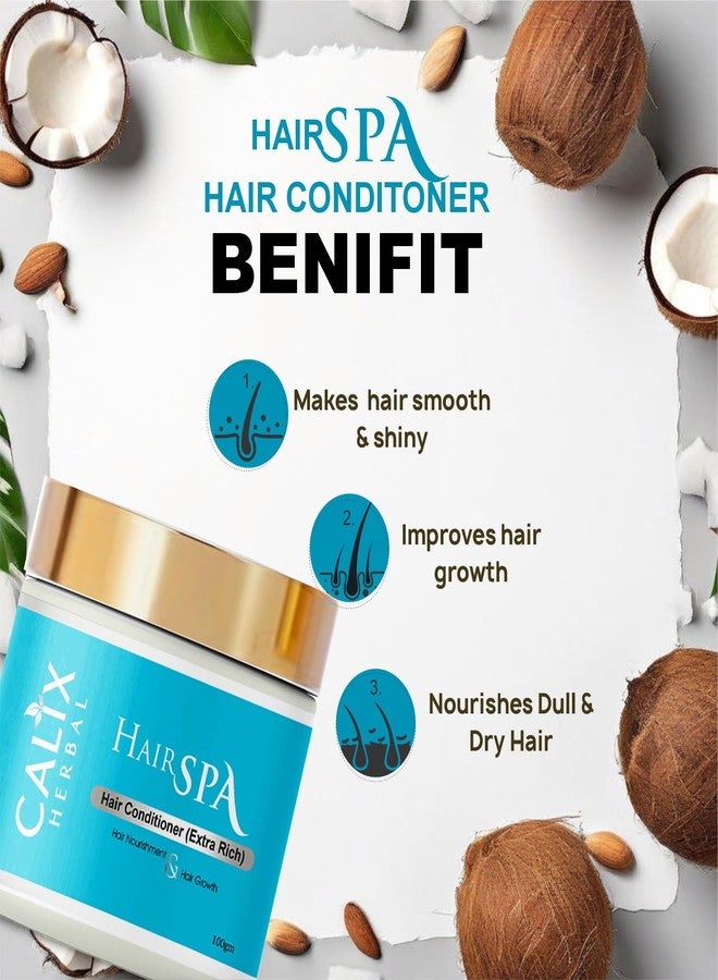 كلاليكس هيربال كريم بلسم كاليكس هيربال هير سبا | تركيبة غنية للغاية لتقوية الشعر وتغذيته وترطيبه | يساعد على نمو الشعر، ويقلل من تساقطه، وينعش الشعر الباهت والضعيف | شعر لامع وصحي - 100 غرام - Image 3