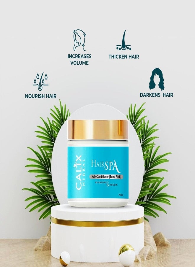 كلاليكس هيربال كريم بلسم كاليكس هيربال هير سبا | تركيبة غنية للغاية لتقوية الشعر وتغذيته وترطيبه | يساعد على نمو الشعر، ويقلل من تساقطه، وينعش الشعر الباهت والضعيف | شعر لامع وصحي - 100 غرام - Image 5