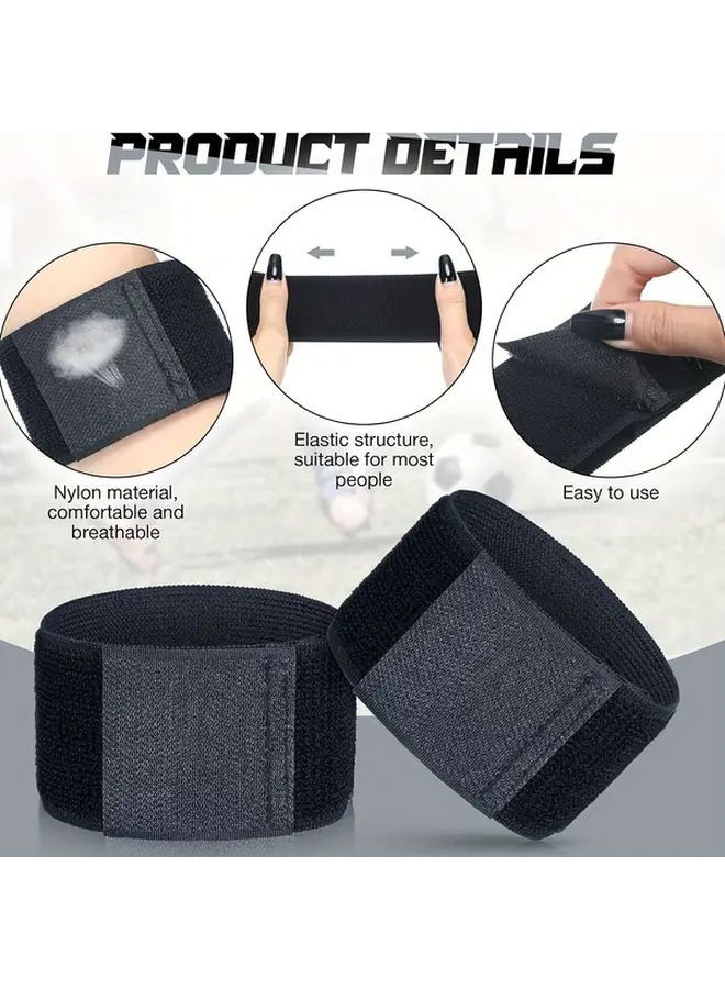 Heavy Duty Ankle Support Brace Adjustable Strap Non Slip Grip White Stability Sports - Image 3