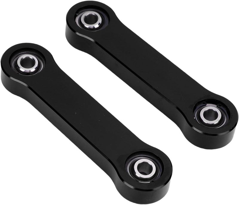 Tbest Motorcycle Sway Bar End Links High Strength Aluminum Alloy Stabilizer Kit Replacement for Ryker 600 900 Rally Sport (Black) - Image 5