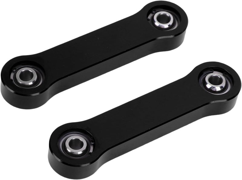 Tbest Motorcycle Sway Bar End Links High Strength Aluminum Alloy Stabilizer Kit Replacement for Ryker 600 900 Rally Sport (Black) - Image 4