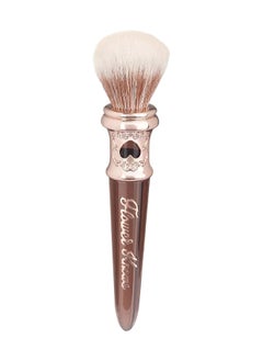 Chocolate Wonder-Shop Blush Brush Soft Makeup Brush For Highlighter Bronzer And Contour Cocoa Brown