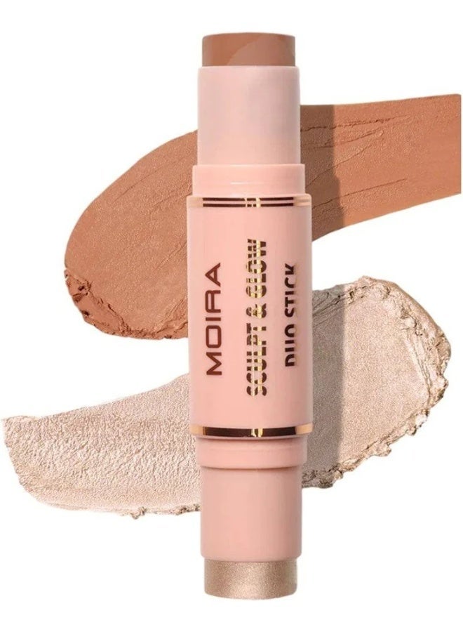 Moira Sculpt & Glow Duo Stick 300 Cool for Summer - Image 1