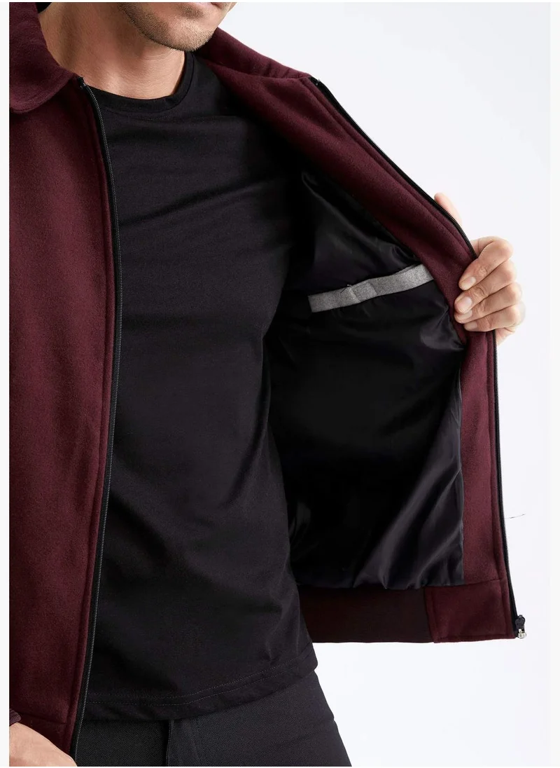 DeFacto Man Oversize Fit Shirt Neck Jacket