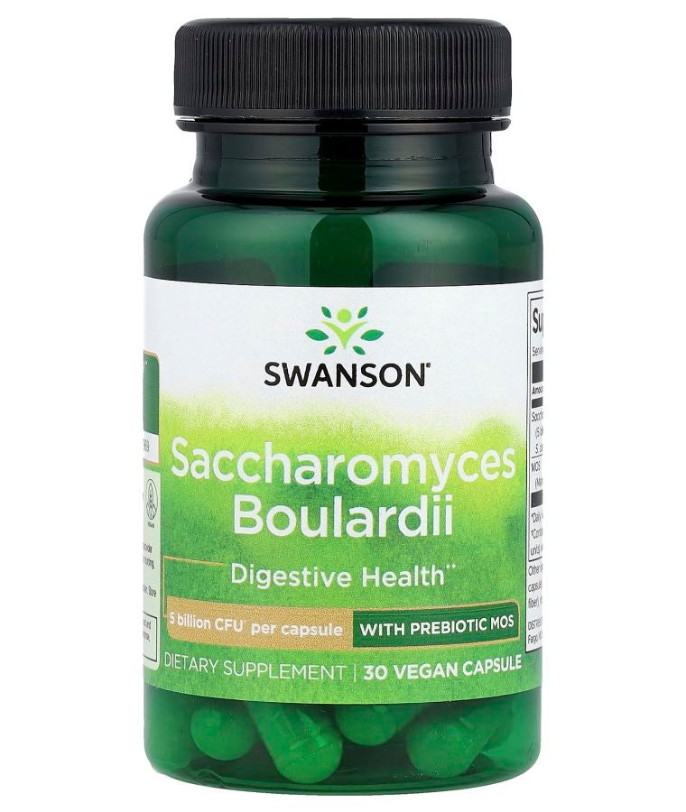 ساكروميسيس بولاردي مع بروبيوتيك MOS 30 كبسولة نباتية