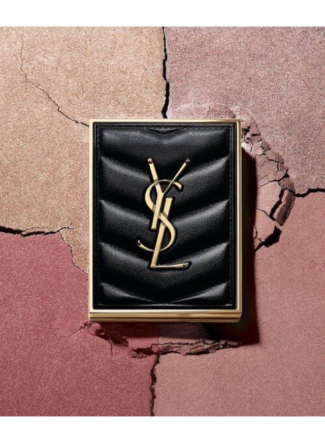 Yves Saint Laurent YSL Couture Mini Clutch Quad Eyeshadow Palette 500 Medina Glow – Luxury Eyeshadow Palette, Warm Gold Matte & Shimmer Shades, Highly Pigmented, Long-Lasting & Blendable - Image 2