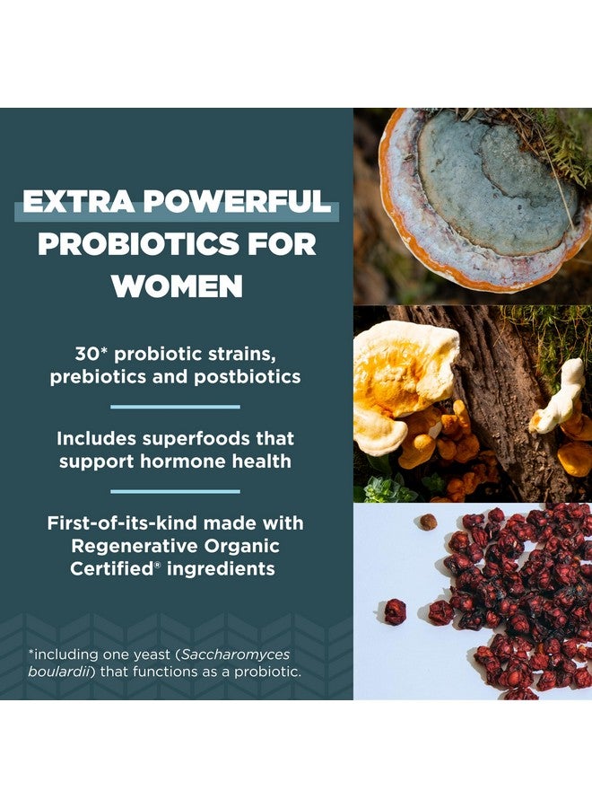 Ancient Nutrition Regenerative Organic Certified Probiotics for Women, Probiotics Women’s Extra Strength, Healthy Digestion and Immune System Function Support, 25 Billion CFUs* Per Serving, 60 Count - Image 2