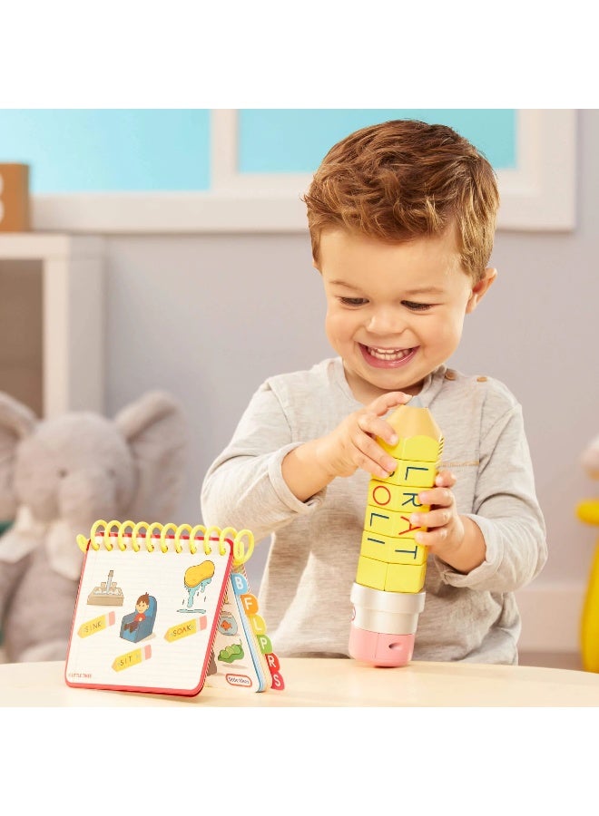 little tikes Learn & Play 100 Words Spell & Spin Pencil - Image 2