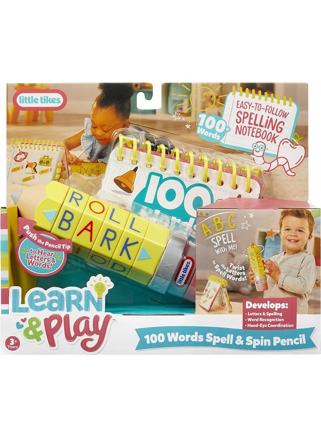 little tikes Learn & Play 100 Words Spell & Spin Pencil - Image 1