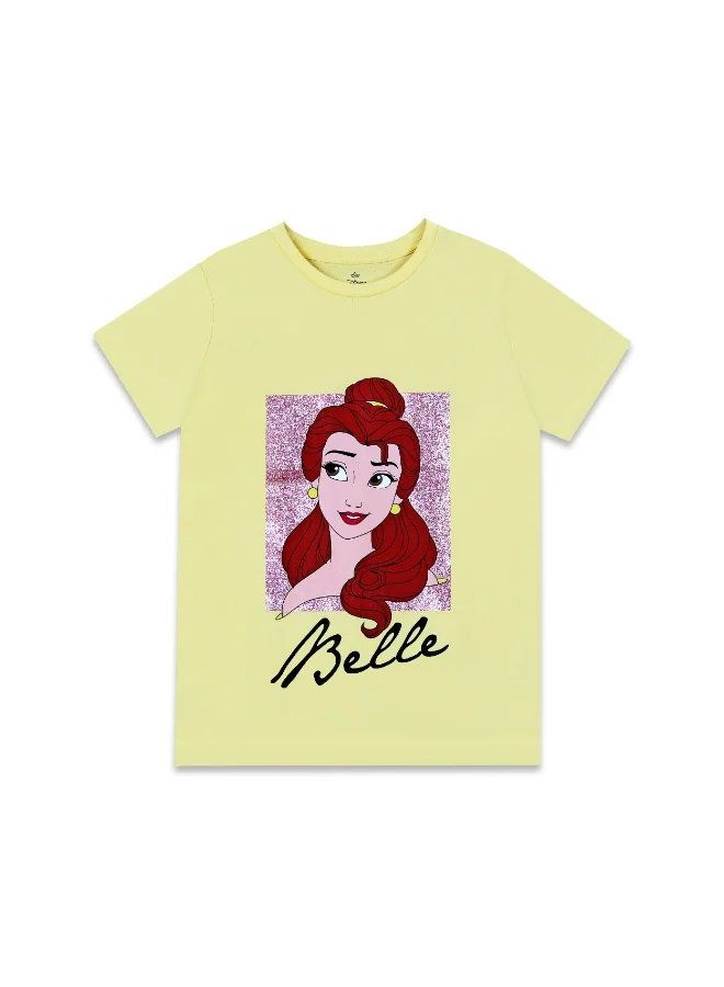 Disney Disney Princess Belle  Girl's Short Sleeve T-Shirt