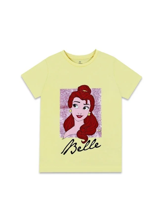 Disney Disney Princess Belle  Girl's Short Sleeve T-Shirt