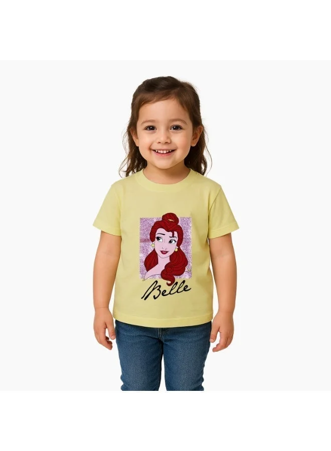 Disney Disney Princess Belle  Girl's Short Sleeve T-Shirt