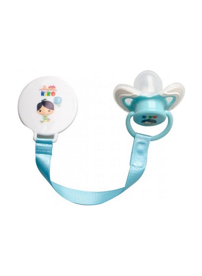 Kiko Pacifier With Silicone Baglet (3 M+)-Blue