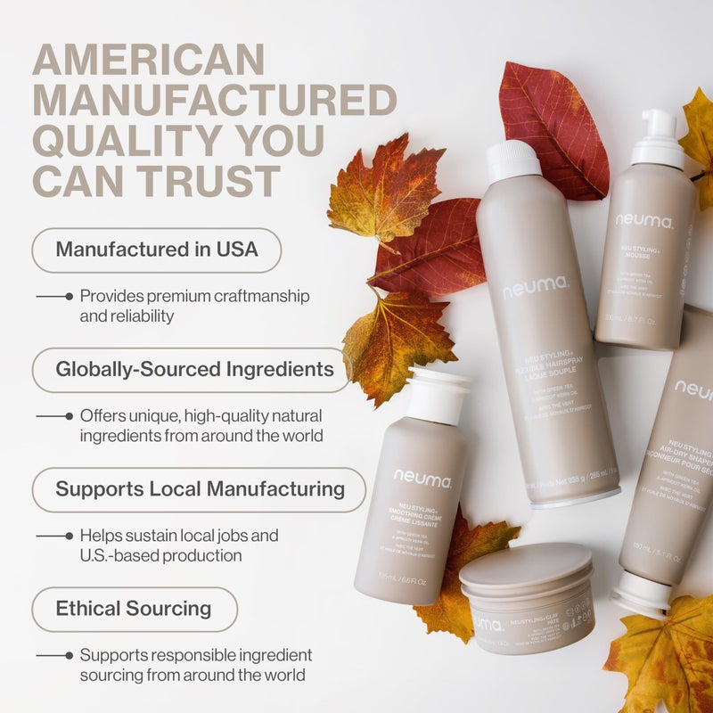 Neuma Neu Styling Hair Texturizer CrÃ¨me, 3.4 Fl. Oz. Hair Texture Cream with Persimmon Scent - Image 4