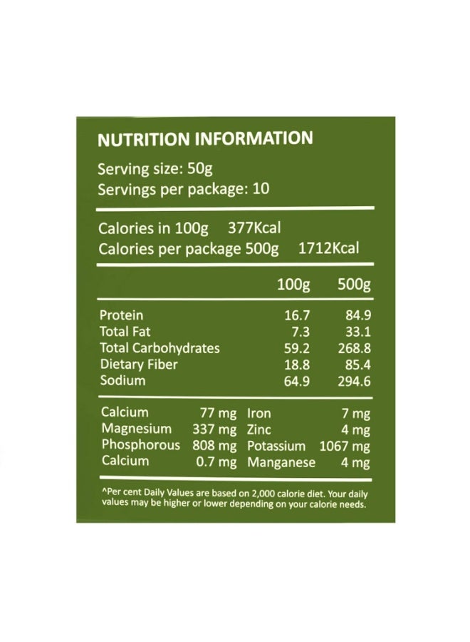 nourish you White Quinoa Seeds 500g | Raw Healthy Super Food | GlutenFree | Saponin Free | High Protein & Fiber | Diet Food | 100% Wholegrain Cereal - Image 2