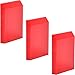 AHCHAY 1inch Rubber Extra Small Squeegee Flexible and Soft non scratching for Resin 3D Printing Cleanup Car Rear Glass Cleaning window tint films Pack of 3 - Image 1