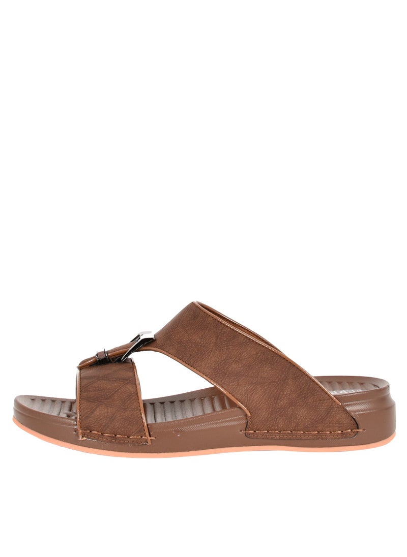 Mens  Stylish Brown Arabic Sandals - pzsku/ZA1598ED0C57E0D734A74Z/45/_/1723107385/01640fe0-6f27-4063-9e7e-3f41d533dab0