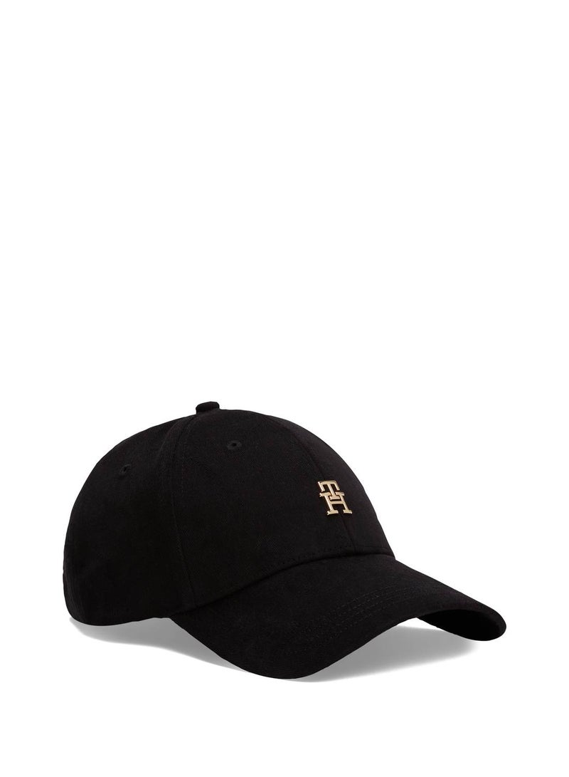 TOMMY HILFIGER Chic TH Monogram Twill Baseball Cap - Image 1