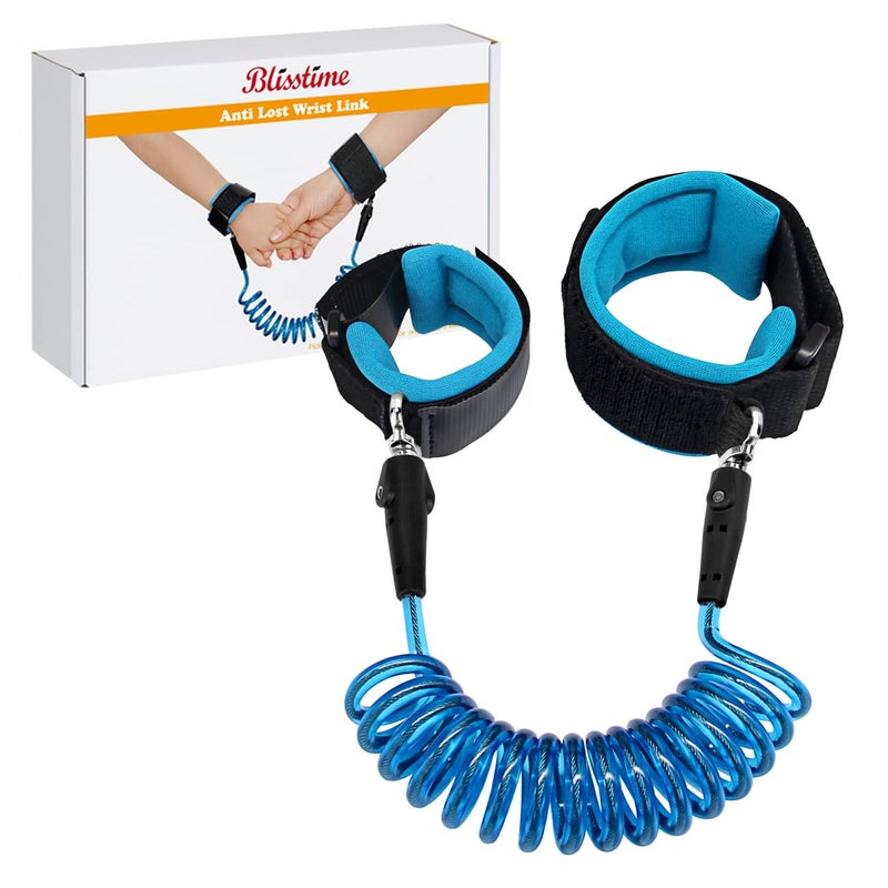 Blisstime Anti Lost Wrist Link Safety Wrist Link for Toddlers Babies Kids
