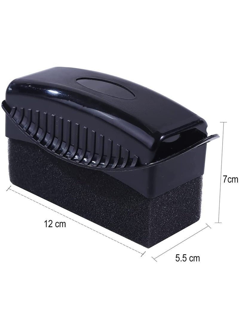 Y&D - Tire Dressing Applicator Brush, 2 PCS Shine Ergonomic Design Car Wheel Waxing Sponge With Case Auto Tyre Cleaning Pad For Gel - Image 1