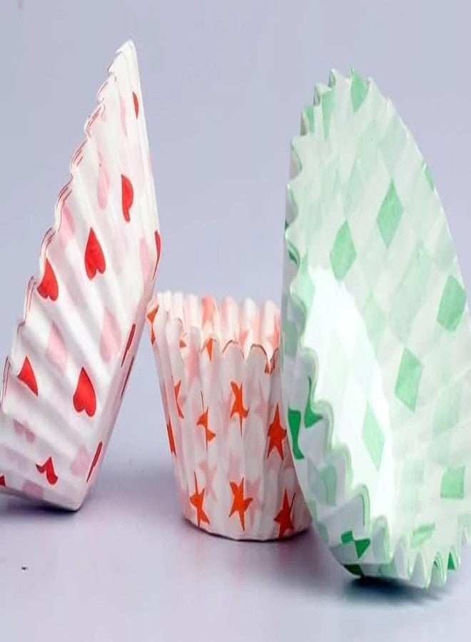 رويالز أكواب ورقية ملونة فاخرة للكعك من رويالز - عبوة من 300 قالب متعدد الألوان للكعك، مثالية لخبز الكعك والحلويات | أدوات خبز مقاومة للدهون، للاستخدام مرة واحدة، وآمنة للاستخدام في الفرن، مناسبة لحفلات أعياد الميلاد والمناسبات - Image 4