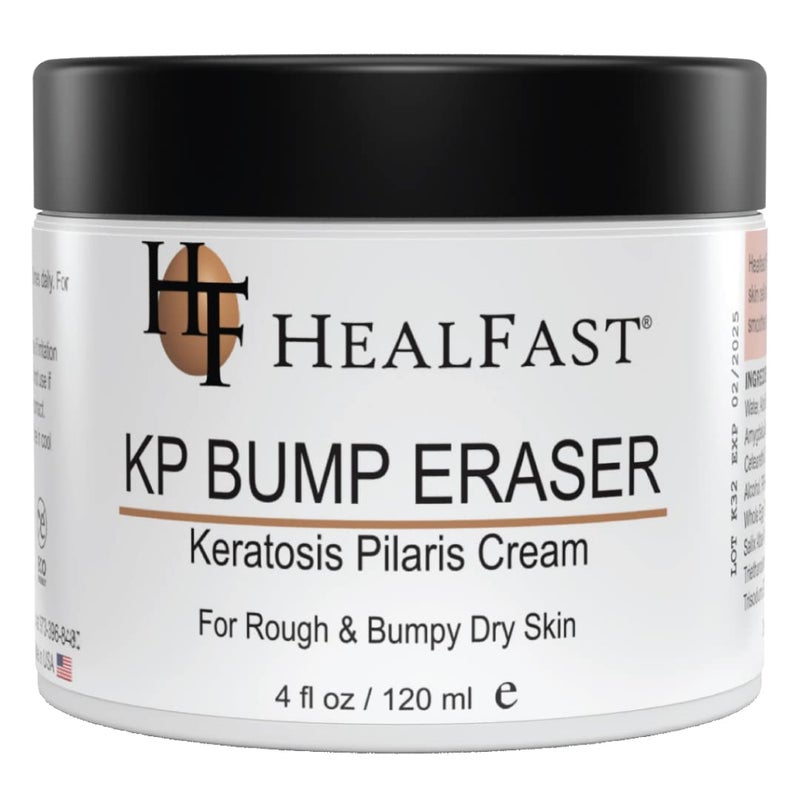 KP Bump Eraser Cream 4 Oz  Soften Nourish Rough and Bumpy Skin with 2 BHA  Keratosis Pilaris  For All Types  No Scrubbing Required  Fragrance and Paraben Free