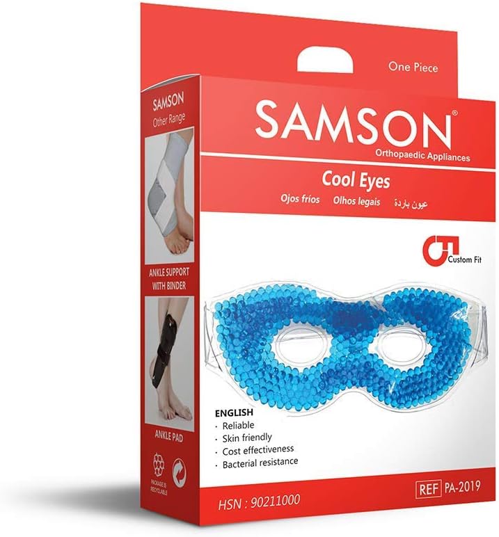 Cold Eye Mask Gel Bead Cooling Eye Mask for to reduce dryness puffiness swelling dark circles fine lines other aging signs