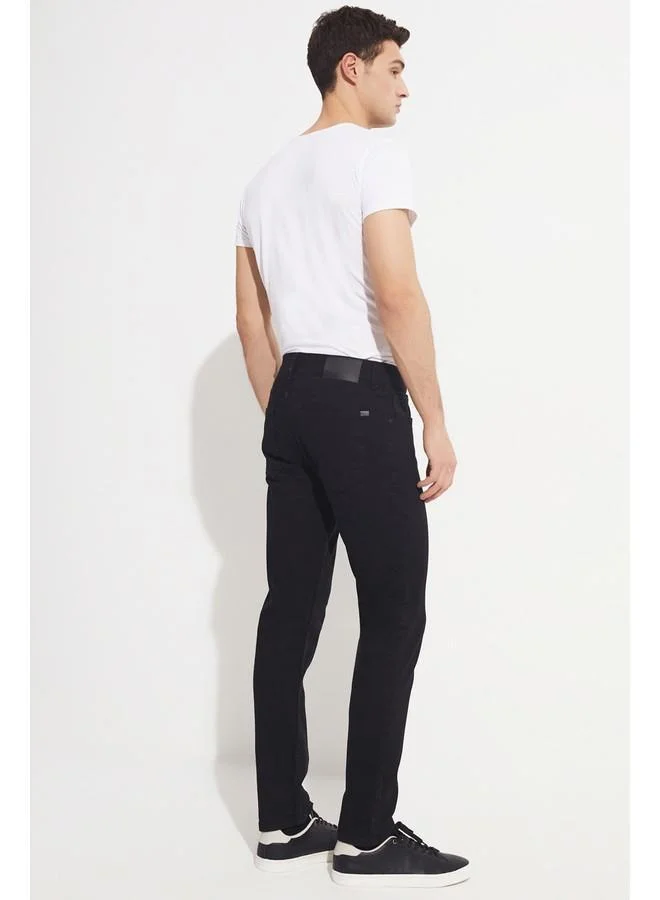 JUNE June Men Skinny Fit Trouser Black