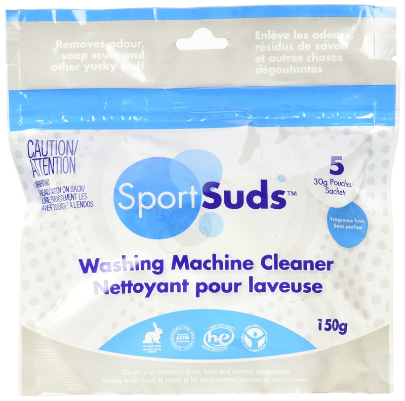 Sport Suds Washing Machine Cleaner, 5 Pouch - Image 1