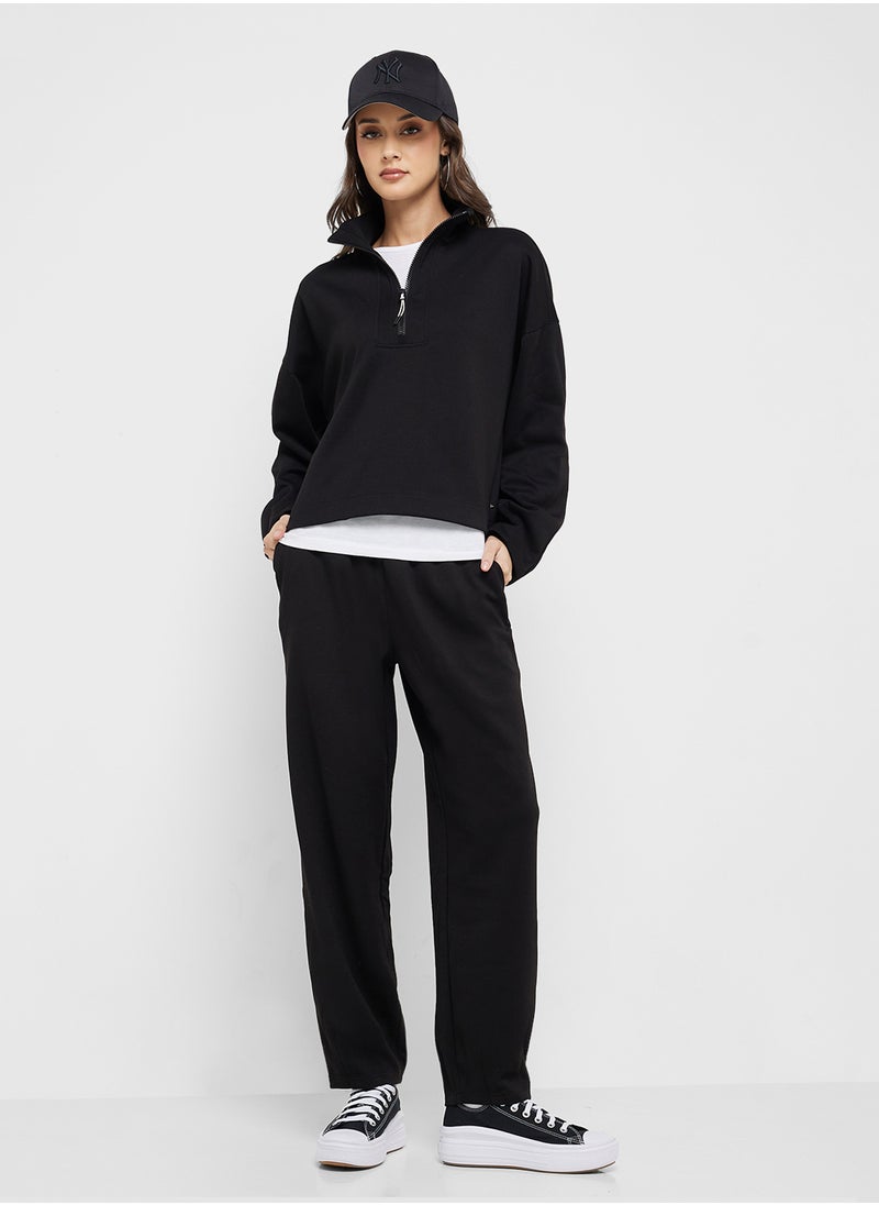ONLY Zip Detailed Sweatshirt  - Image 4
