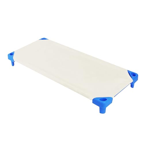 camp county beyond Camp County Beyond Cot Sheets for Toddler and Preschool  DaycarePreSchool Cot Sheet  Corner Elastic Loops  Cot Bed Fitted Sheet  Poly Cotton Surface Pack of 6 22 W X 52 L  Ivory 