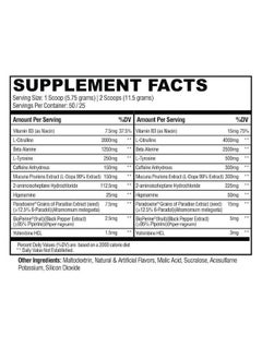 Condemned Laboratoriez Condemned Convict High Stim Pre-Workout 300g Watermelon Candy Flavor  - Image 2