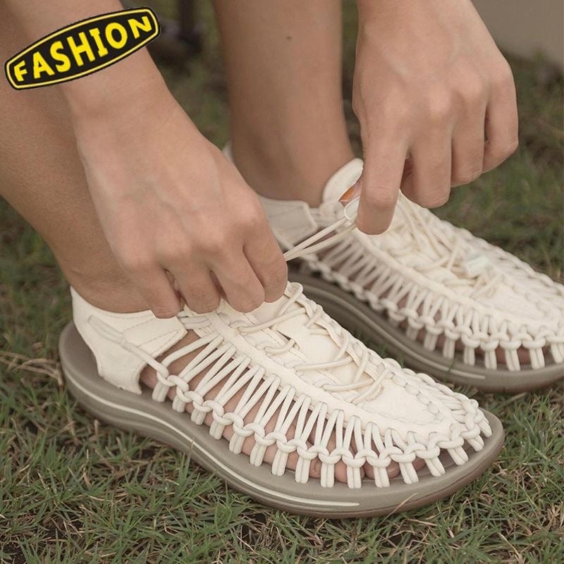 Export To Germany Original Roman Sandals Summer Breathable Low-Top Soft Bottom Couples Fashion Beach Shoes - Image 3