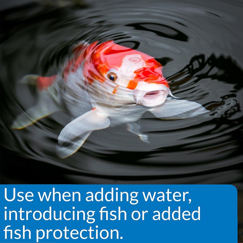 API POND STRESS COAT Pond Water Conditioner - 32 Ounce Bottle for Fish Health - Image 2