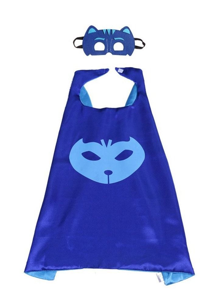Highland - PJ Mask cat boy cape and Mask Halloween Costume for Kids - Image 1
