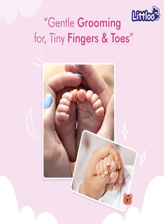Littloo Baby Nail Clipper - Gentle and Precise Nail Care for Your Little One | Pink - Image 2