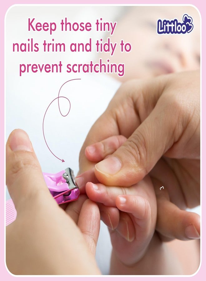 Littloo Baby Nail Clipper - Gentle and Precise Nail Care for Your Little One | Pink - Image 5