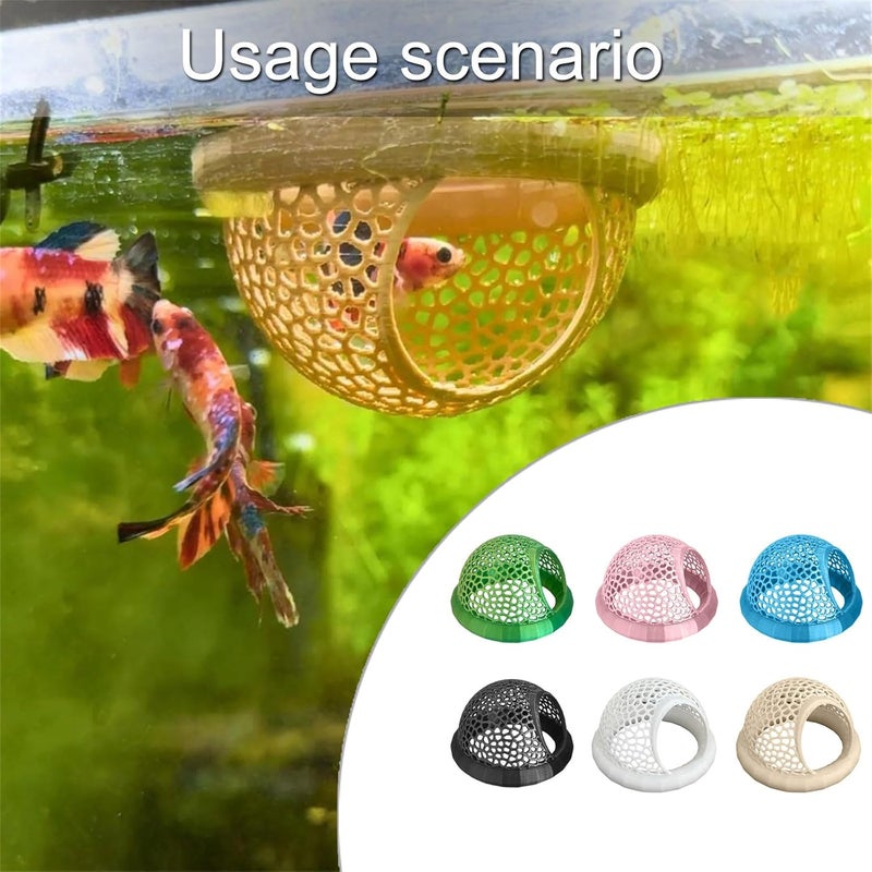 ordinarYone Floating Fish Resting Platform Hide Shrimp Cave Hammock Shrimp Feeding For Aquarium Fish - Image 2