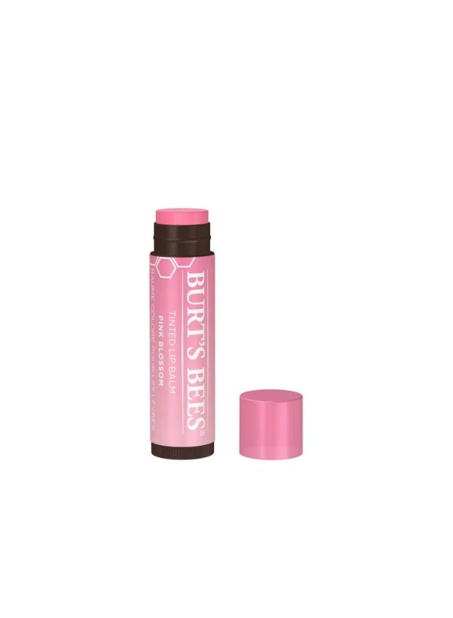 Burt's Bees Tinted Lip Balm Pink Blossom 4.25g - Image 1