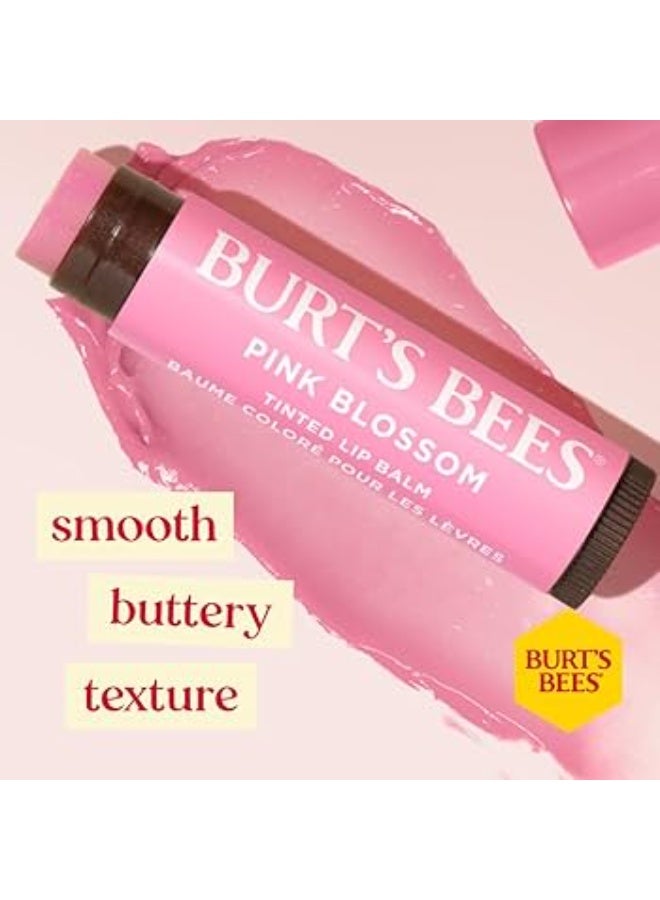 Burt's Bees Tinted Lip Balm Pink Blossom 4.25g - Image 2