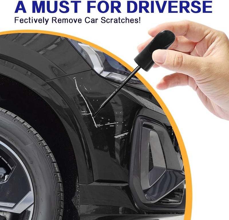 HEVLE Touch Up Paint for Cars, Car Paint Scratch Repair, Two-In-One Car Touch Up Paint Fill Paint Pen, Car Accessories Quick And Easy Car Scratch Remover for Repair Minor Automotive Scratches - Image 2