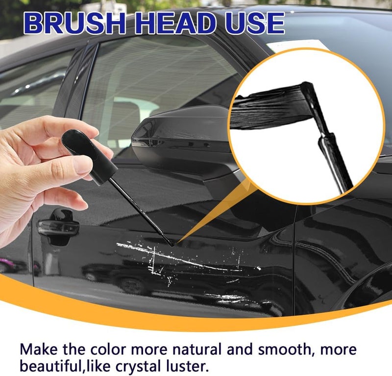 HEVLE Touch Up Paint for Cars, Car Paint Scratch Repair, Two-In-One Car Touch Up Paint Fill Paint Pen, Car Accessories Quick And Easy Car Scratch Remover for Repair Minor Automotive Scratches - Image 4