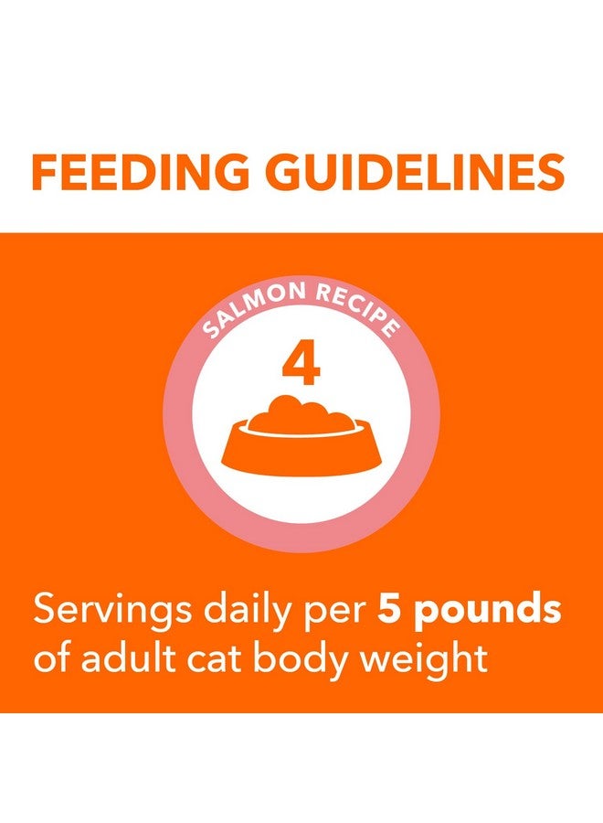 Iams Perfect Portions Indoor Adult Grain Free* Wet Cat Food Cuts In Gravy, Salmon Recipe, (24) 2.6 Oz. Easy Peel TwinPack Trays - Image 5