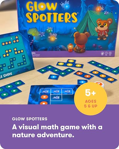 SimplyFun Glow Spotters A Visual and Adventurous Math Game for Kids Earn Your Firefly Badge with Addition 1 to 4 Players for Kids Ages 5 Up - Image 5