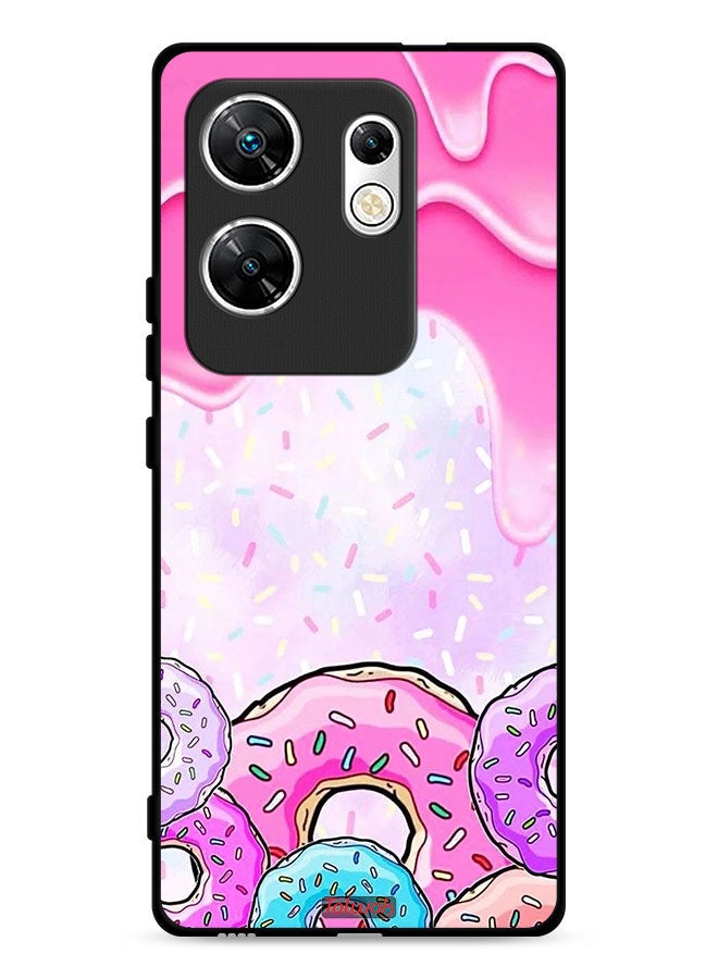 Tolwak Infinix Zero 30 4G Protective Case Cover Donut Colors - Image 1