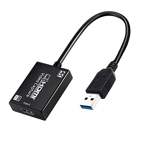 Microware HDMI Audio & Video Capture Card, Game and Live Streaming Device (USB 3.0 HDMI AV Capture Card) - Image 1