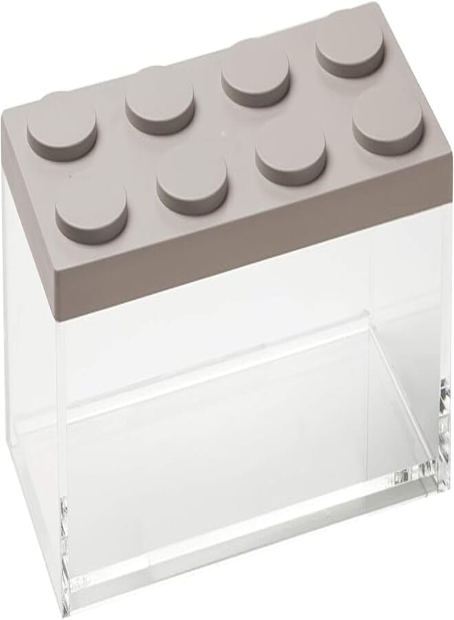 Omada Container BRICKSTORE Taupe CM 10X20X10,5H CAPACITY 1,5L