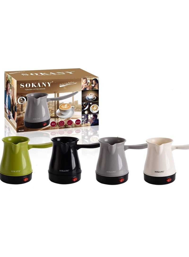sokany Coffee pot and kettle from Sokani, 600 watts, SK-205 